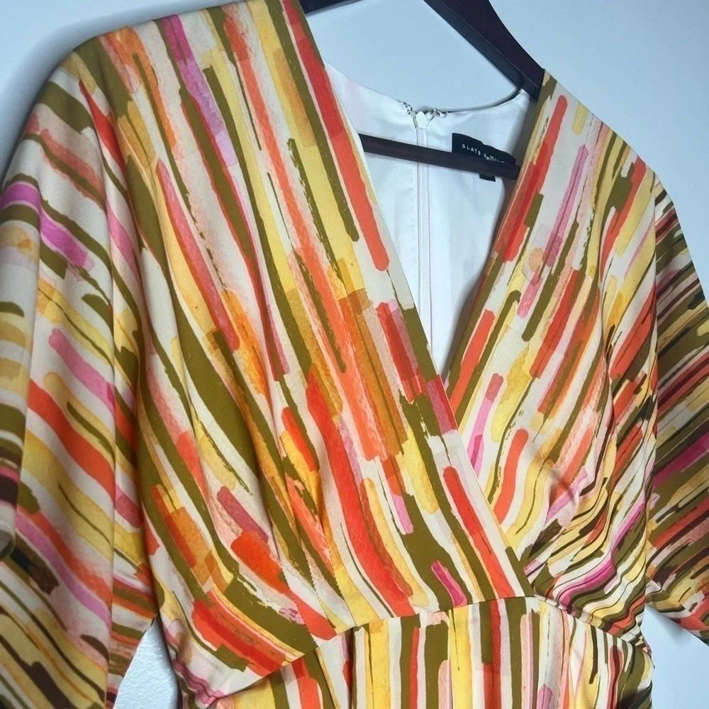 Slate & Willow Striped Elliott Romper